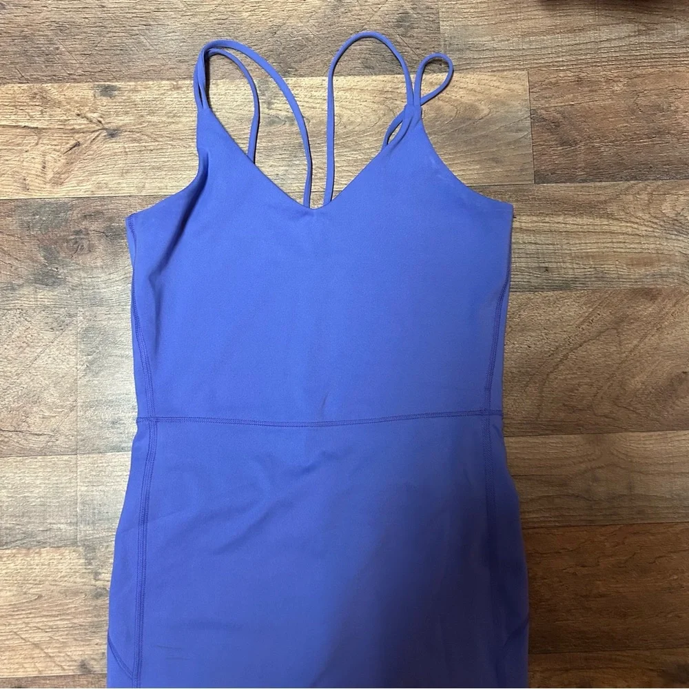 all in motion blue athletic bodysuit - Picture 3 of 5